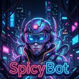 SpicyBot AI Assistant for SpicyChat.ai. Avatar Image.